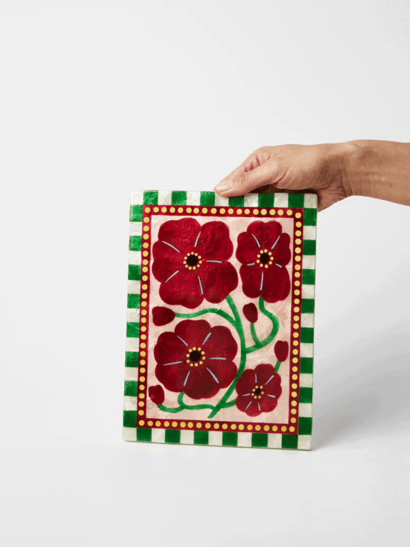 Jones & Co: Bloom Nouveau Wine Rectangle