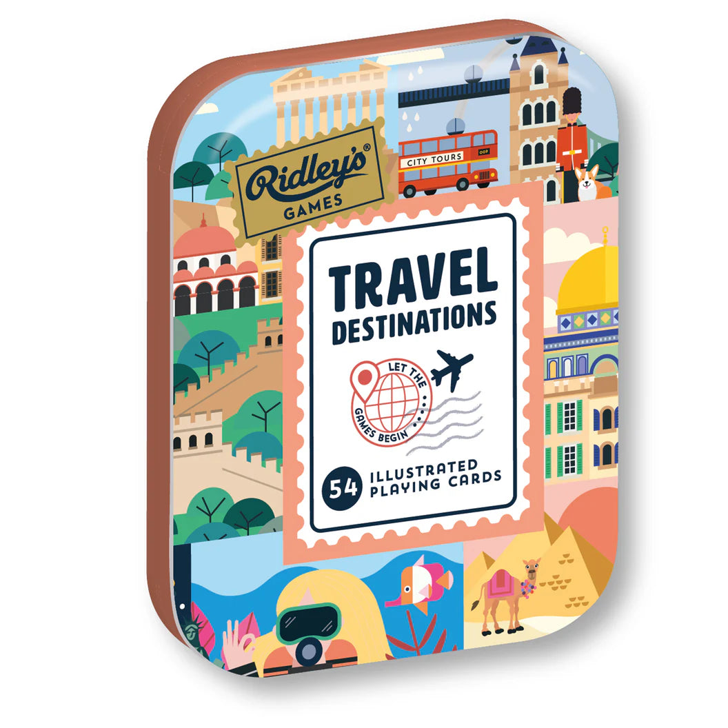 Ridley's: Travel Destinations Playing Cards