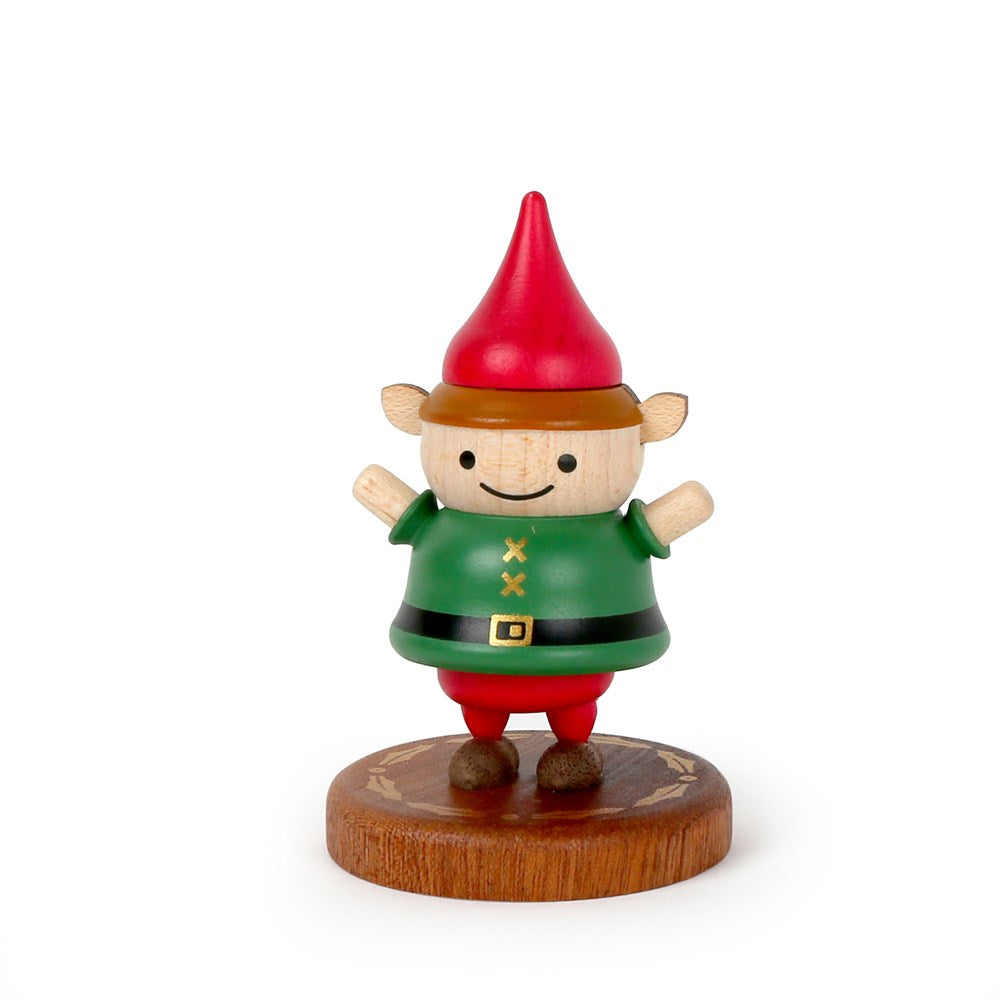 Wooderful Life: Bobble Head Elf Christmas ornament