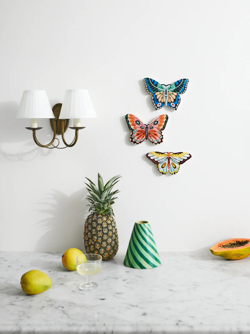 Jones & Co: Canopy Butterfly Pink Wall Art