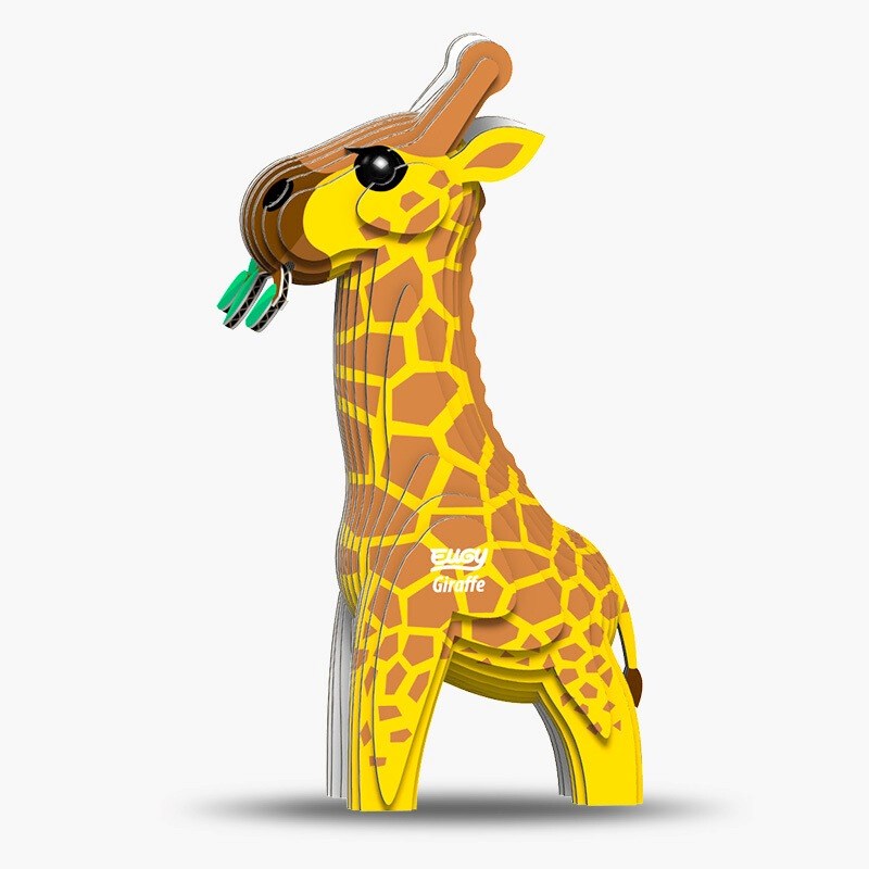 Eugy 3D Paper Model: Giraffe