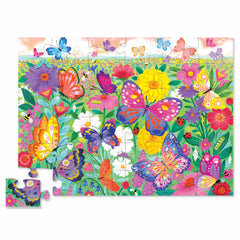 Crocodile Creek 36 Piece Floor Puzzle - Butterfly Garden