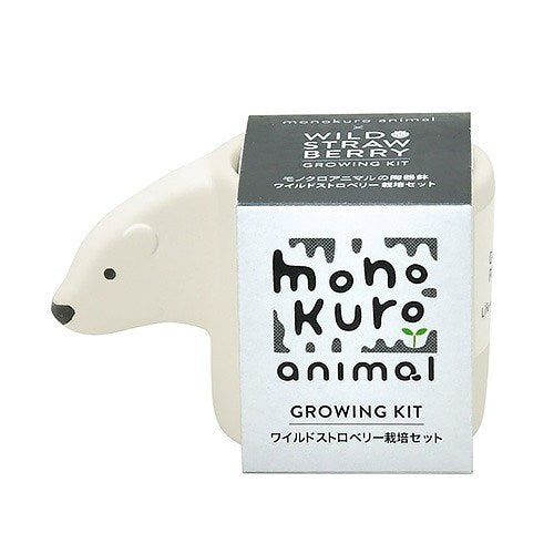 Seishin: Growing Kit Monokuro Bear Wild Strawberry
