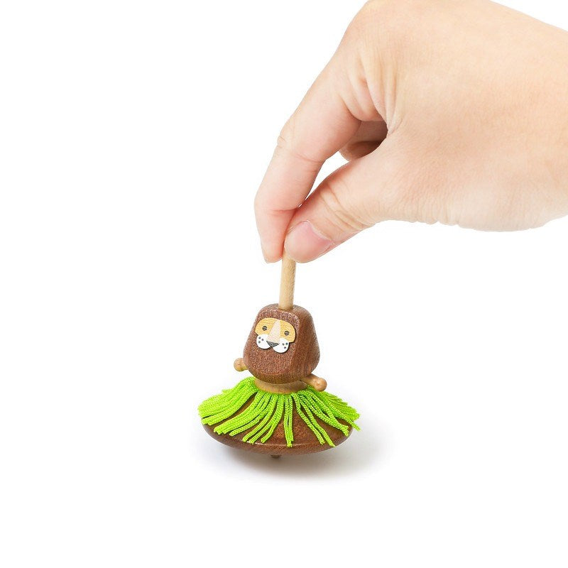 Spinning Top - Hula dance Lion