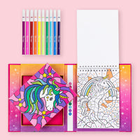 Tiger Tribe: Colour by Numbers - Unicorn Dreaming