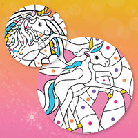 Tiger Tribe: Colour by Numbers - Unicorn Dreaming