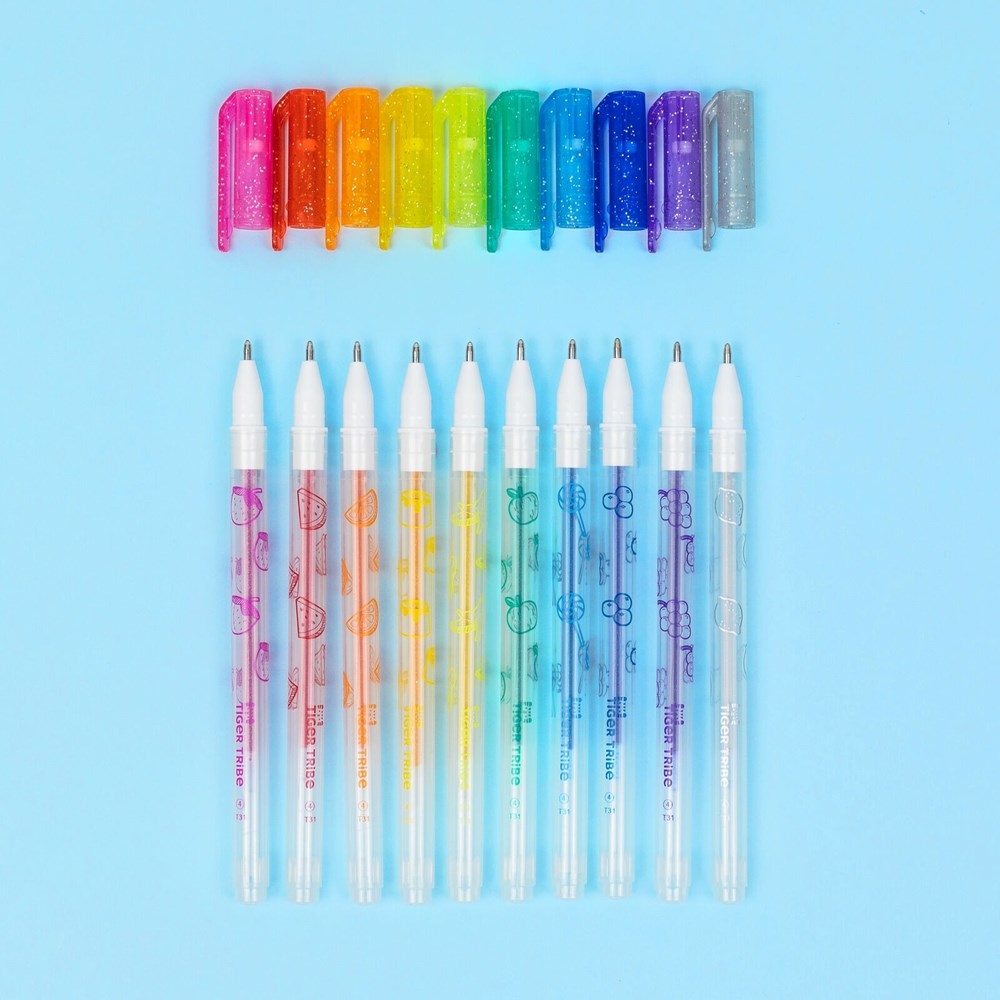 Tiger Tribe: Shimmer Scented Gel Pens