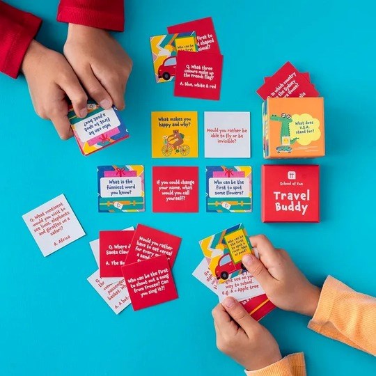 School of Fun - Kids Trivia & Games: Travel Buddy