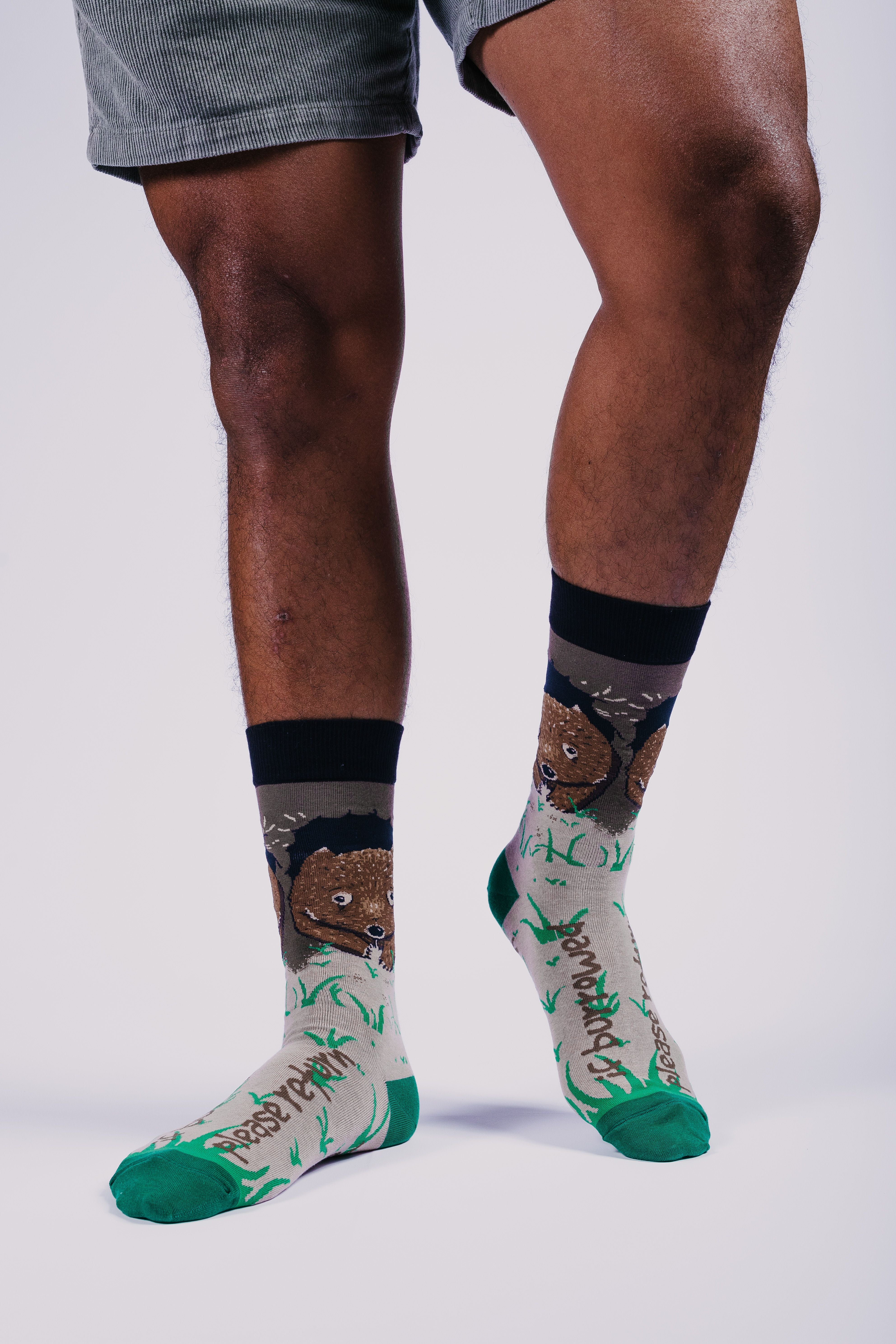 Spencer Flynn: Mens If Burrowed Please Return Sock
