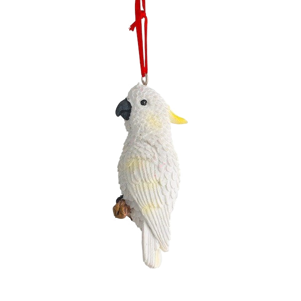 Australian Tree Decoration 9cmH Cockatoo