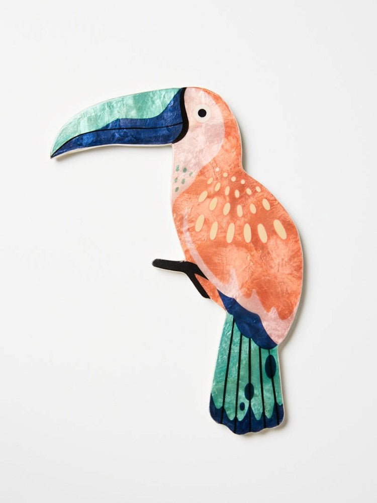 Jones & Co: Canopy Toucan Peach Wall Art