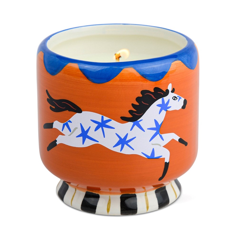 Paddywax: A Dopo 8oz Ceramic Candle Horse - Seinna Sunset