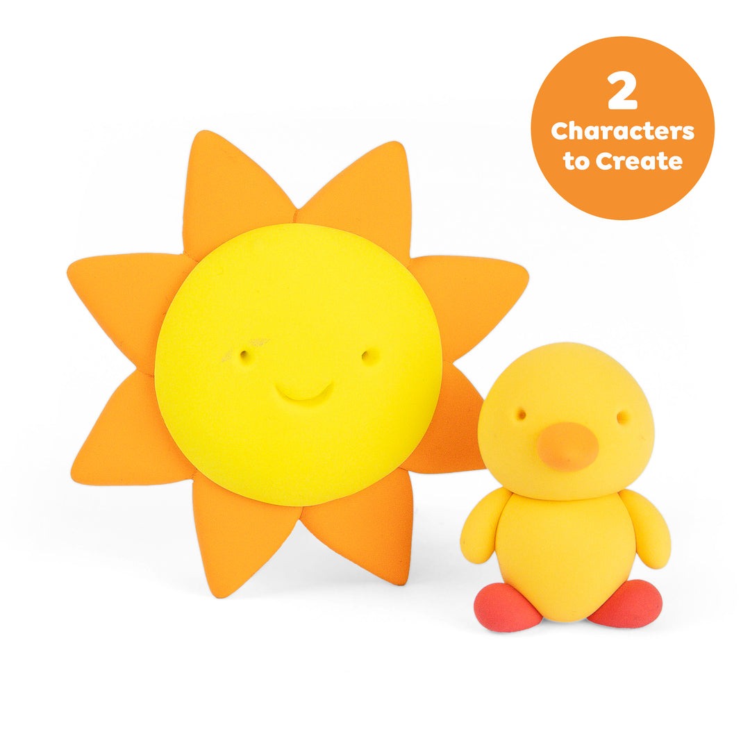 Tiger Tribe: Super Clay - Sunrise (Yellow + Orange)