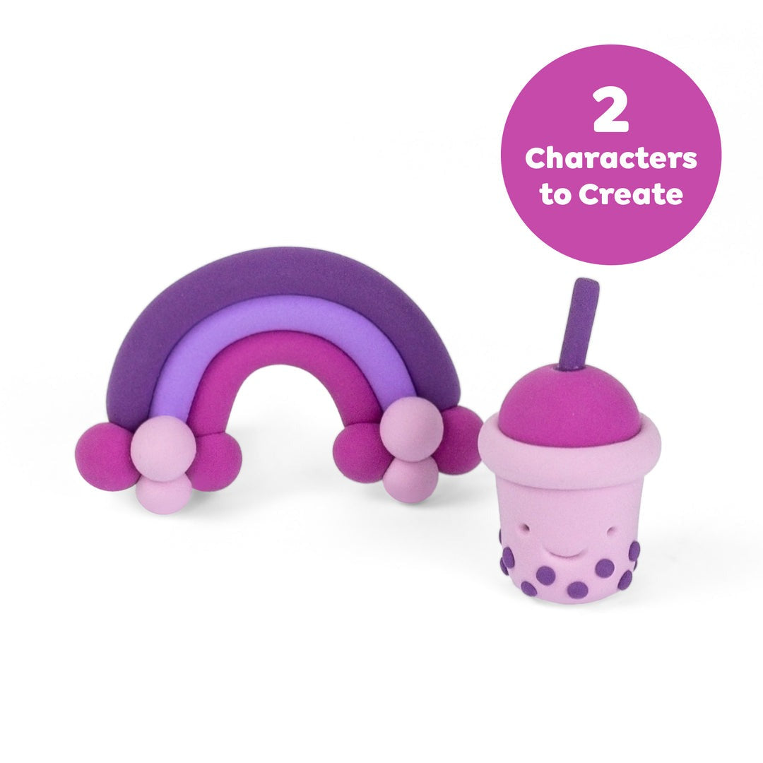 Tiger Tribe: Super Clay - Twilight (Purples)