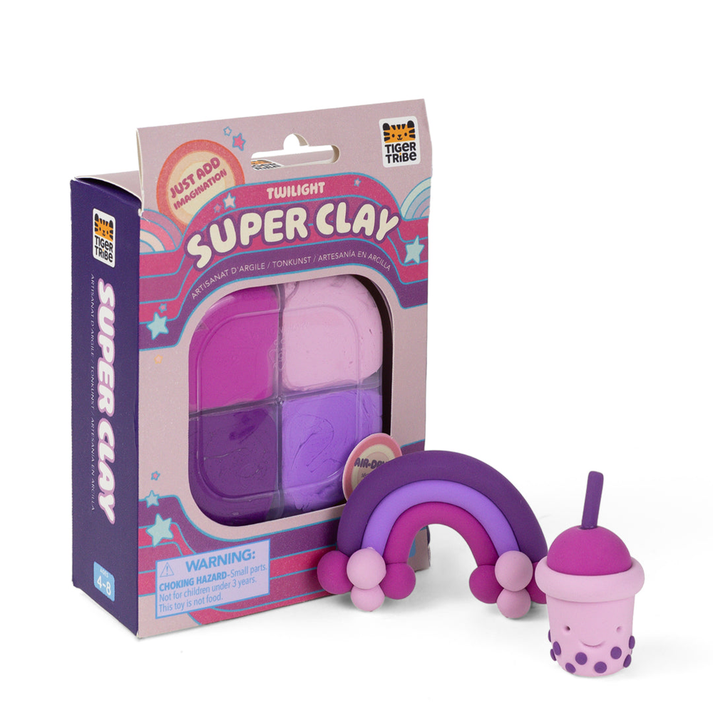 Tiger Tribe: Super Clay - Twilight (Purples)