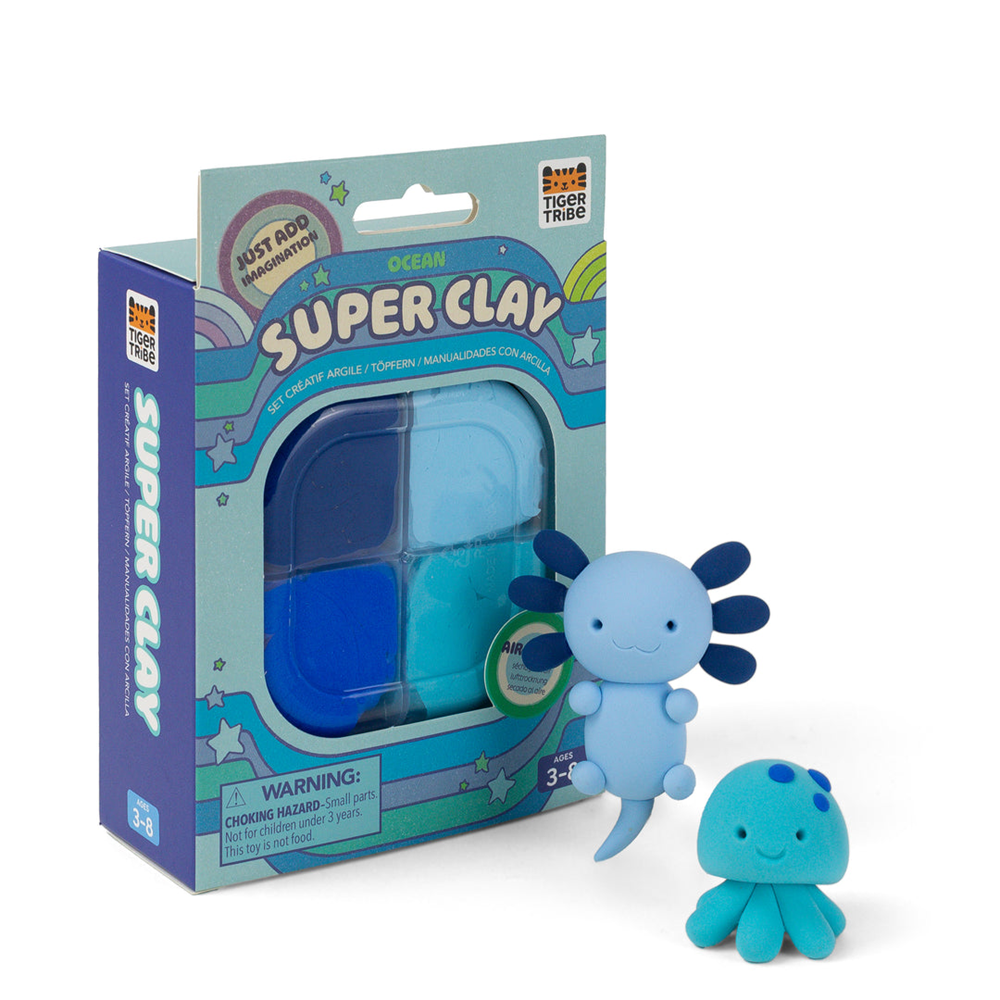 Tiger Tribe: Super Clay - Ocean (Blues)