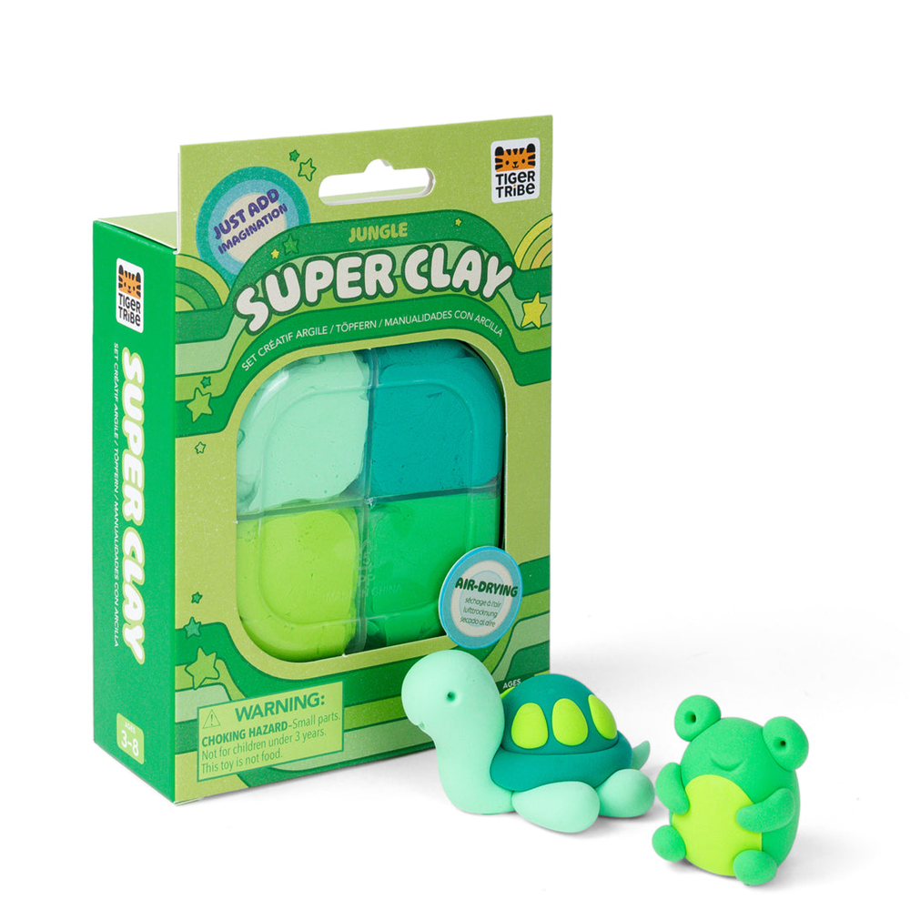 Tiger Tribe: Super Clay - Jungle (Greens)