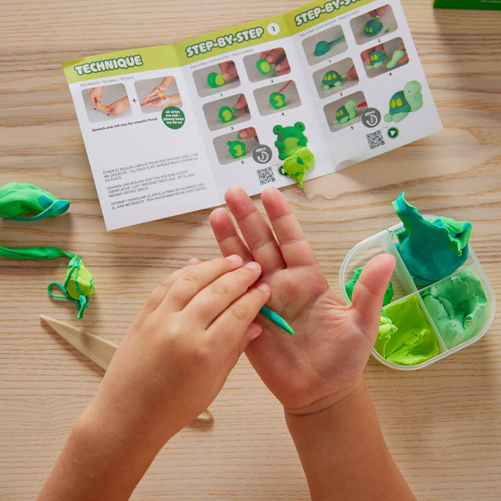 Tiger Tribe: Super Clay - Jungle (Greens)