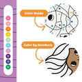 Tiger Tribe: Colour by Numbers - Mermaids and Friends