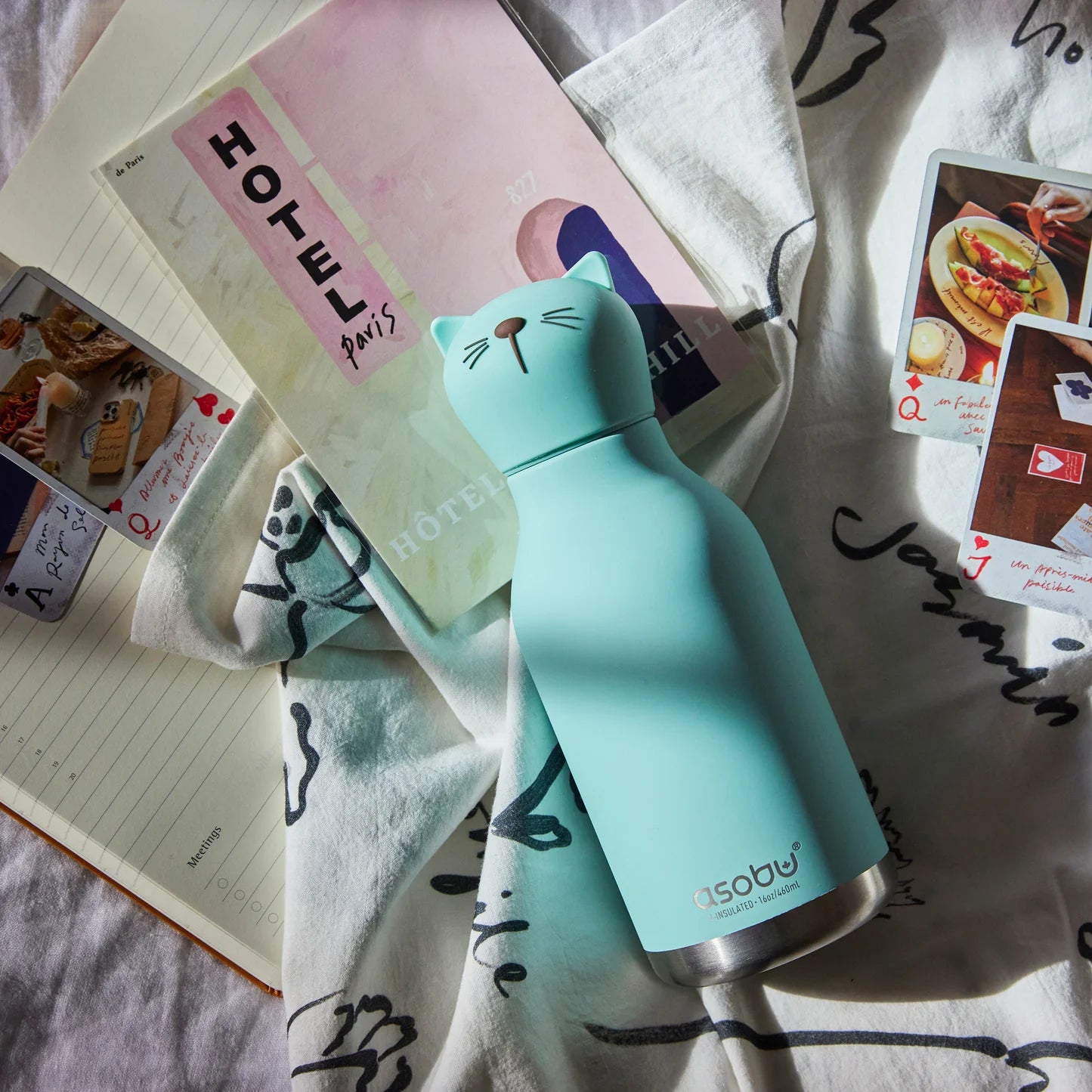 Asobu: Bestie Bottle 460ml - Cat