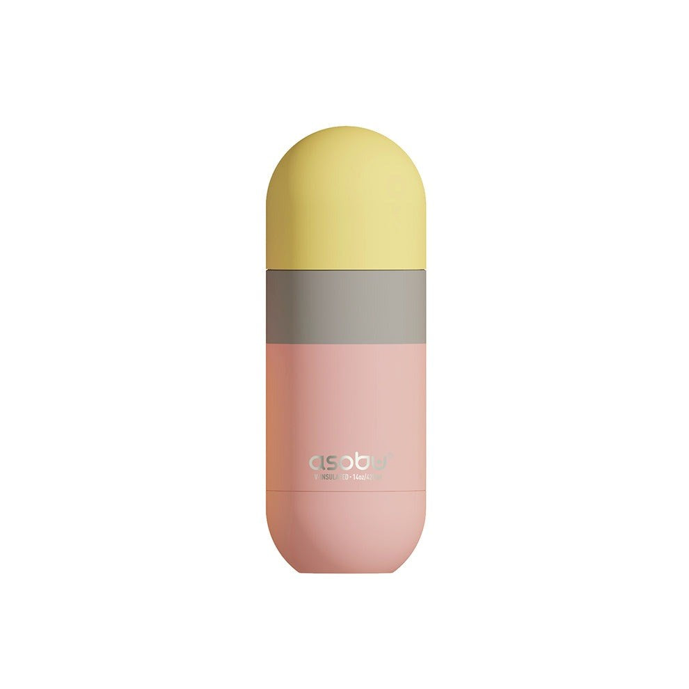 Asobu: Orb Bottle 420ml - Pastel Peach