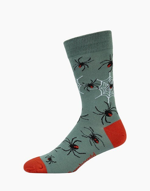 Bamboozld: Mens Red Backs Bamboo Sock