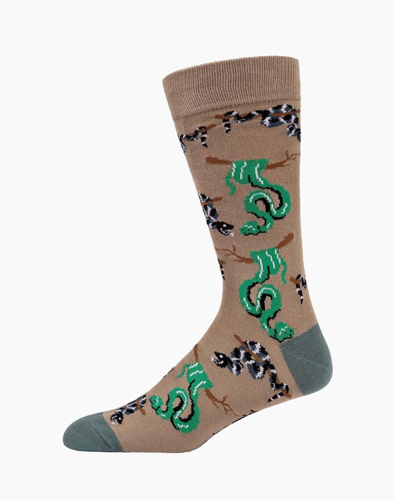 Bamboozld: Mens Snake Bamboo Sock