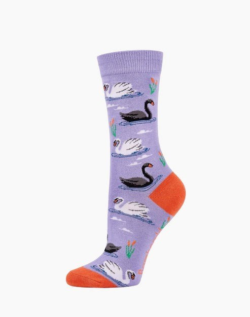 Bamboozld: Womens Swan Bamboo Sock