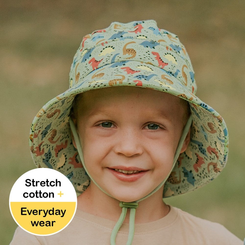 Kids Classic Bucket Sun Hat - Dino Size 54cm / 3 to6 years