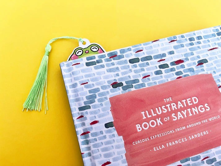 JESSTHECHEN: Frog Stack Bookmark