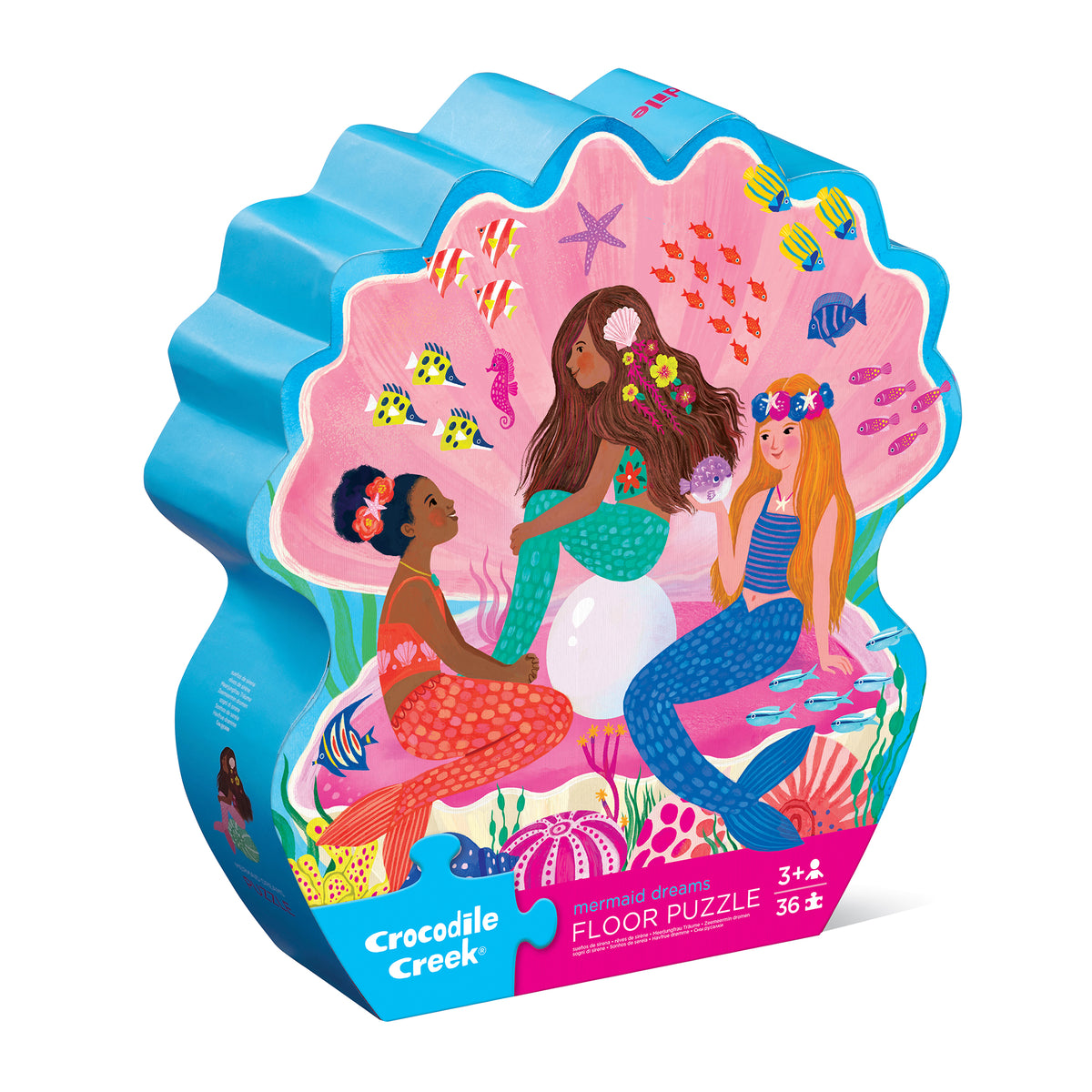 Crocodile Creek Floor Puzzle - Mermaid Dreams 36pc