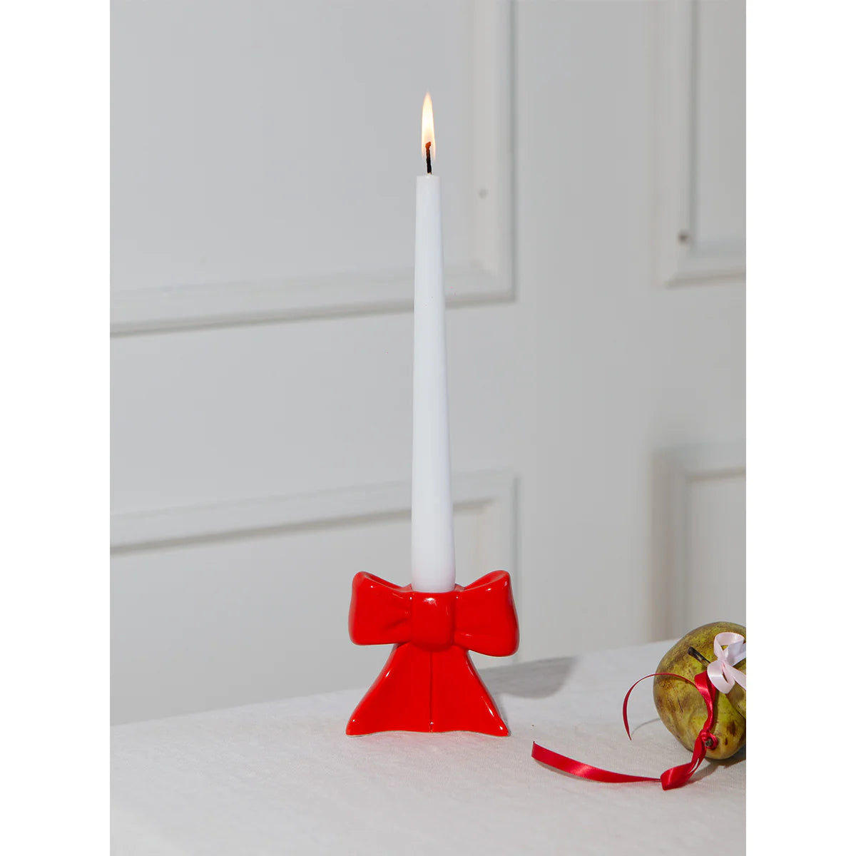 Doiy: Bow Candle Holder Small