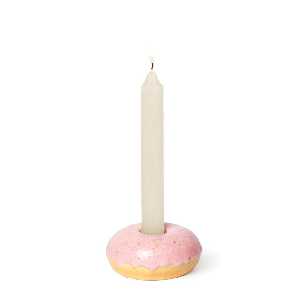 Doiy: Fast Food Candle Holder Donut Pink