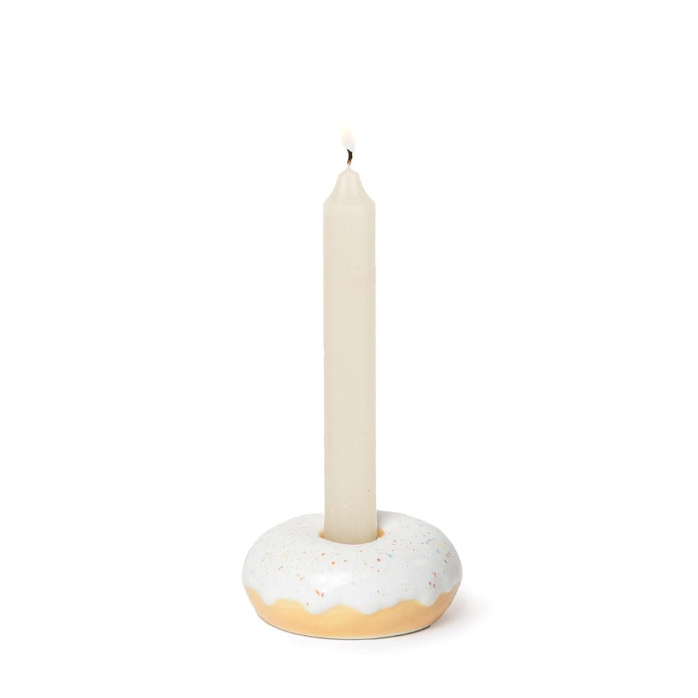 Doiy: Fast Food Candle Holder Donut White