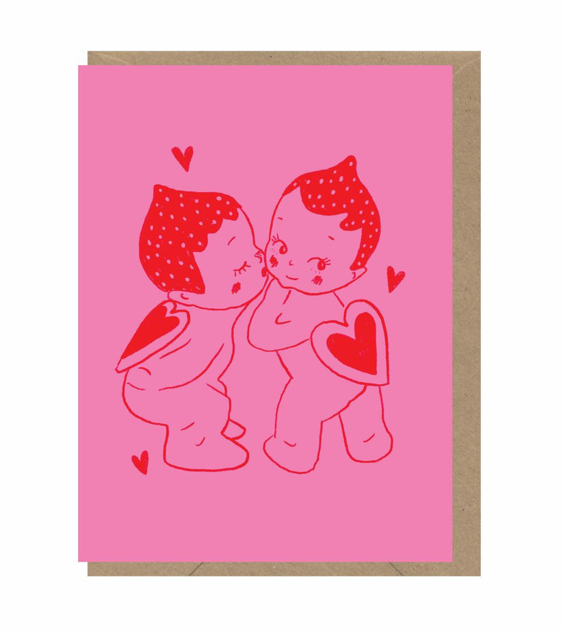 Earlybird: Love Cherubs Card (Little Trinkets)