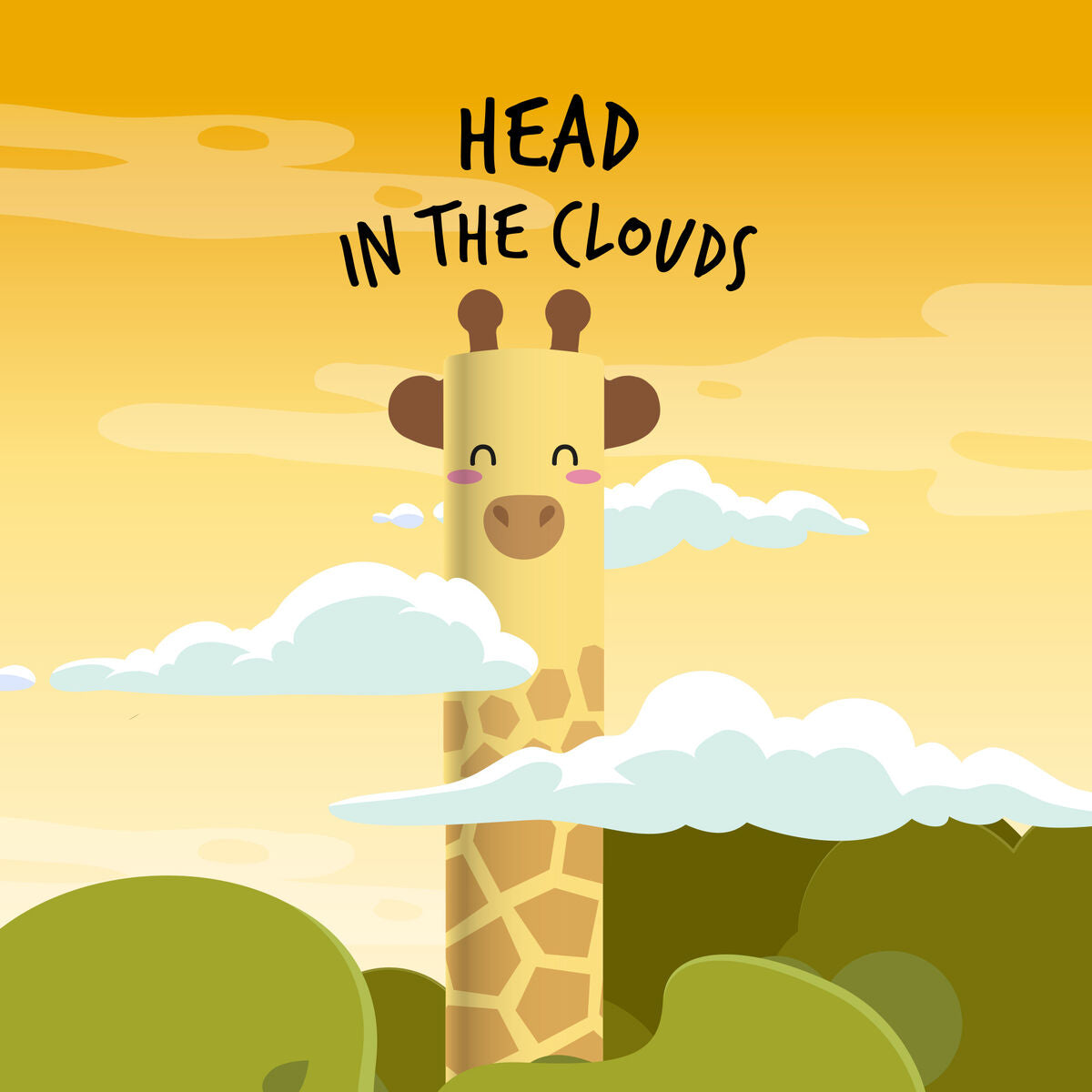 Legami Giraffe Erasable Gel Pen - Black Ink