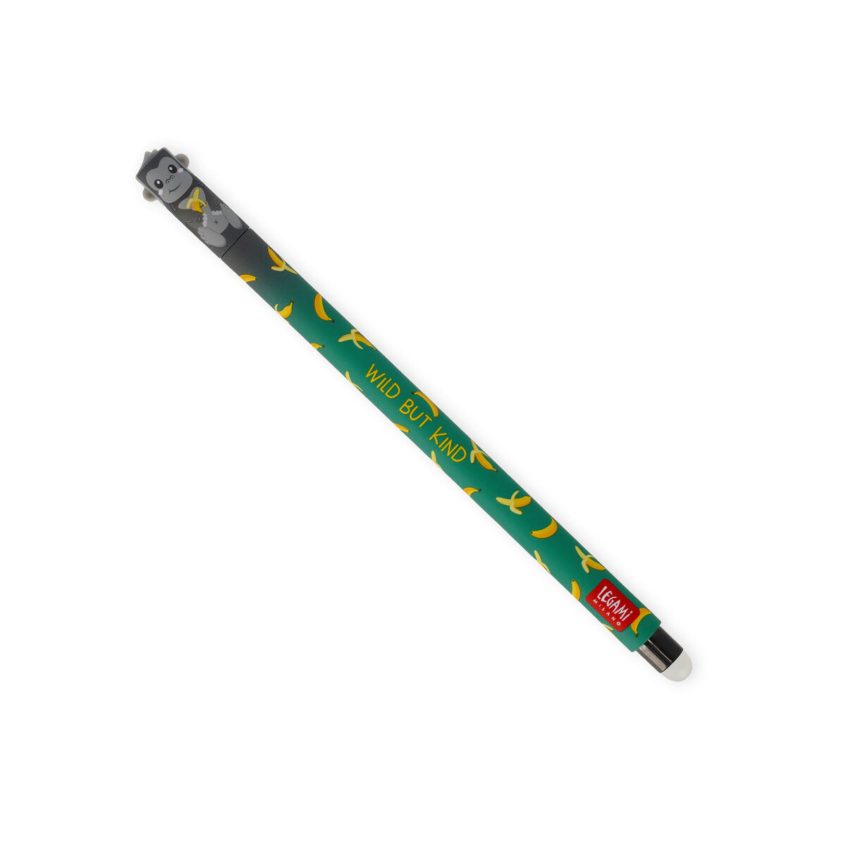 Legami Erasable Gel Pen - Gorilla - Black Ink