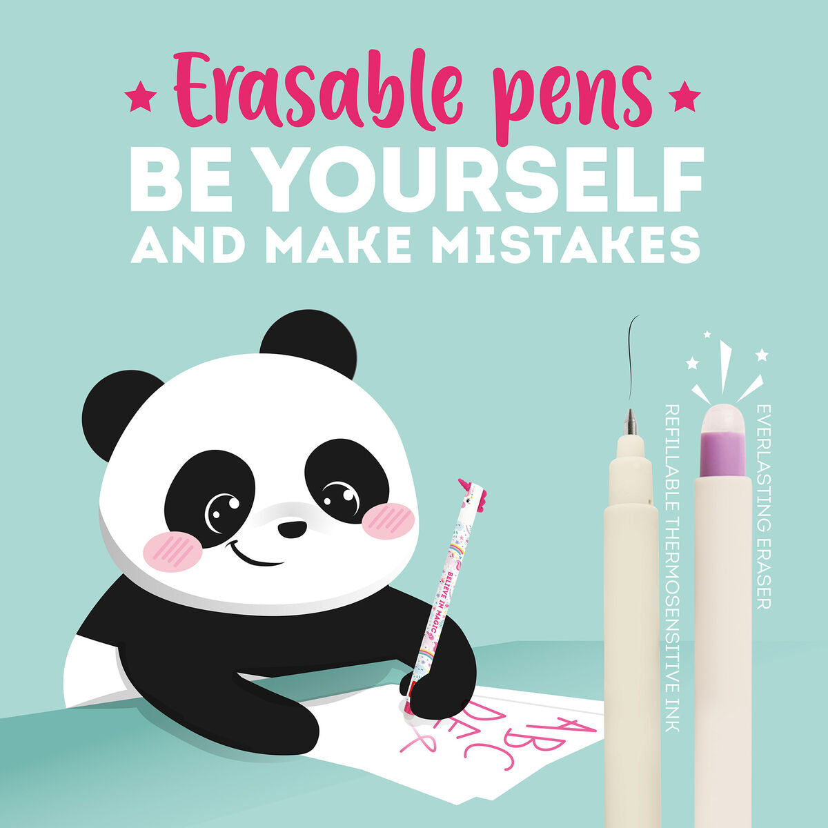 Legami Erasable Gel Pen - Gorilla - Black Ink