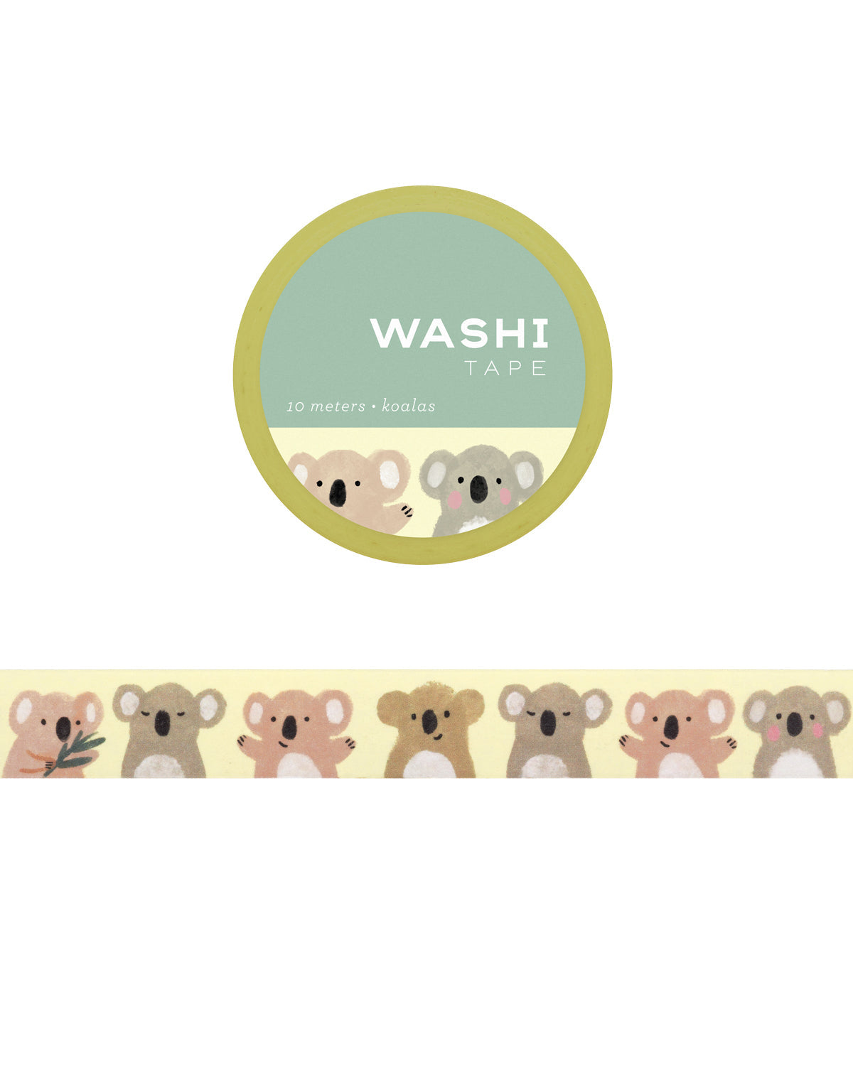 Girl of All Work Washi Tape - Koalas