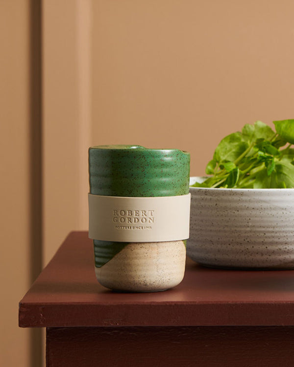Robert Gordon The Wanderer 350ml Travel Mug - Green Dipped