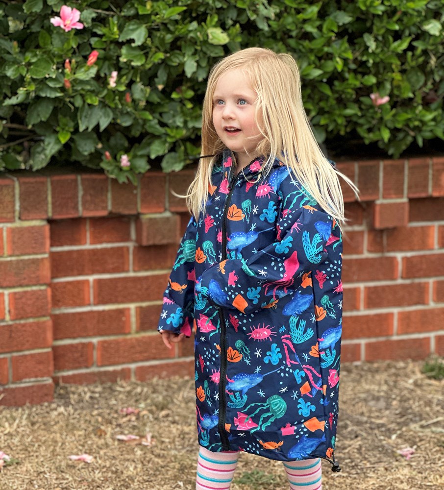 Raincoat Tropical Seas Kids