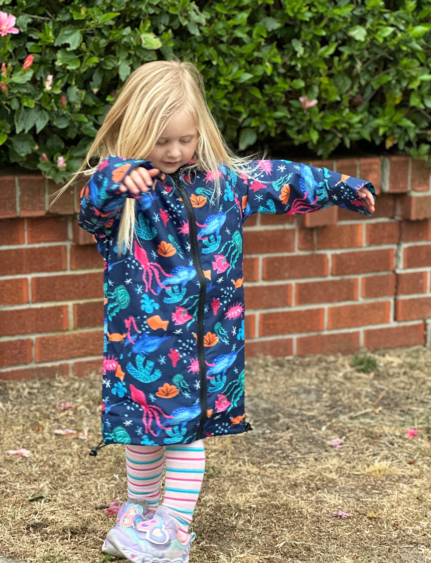 Raincoat Tropical Seas Kids