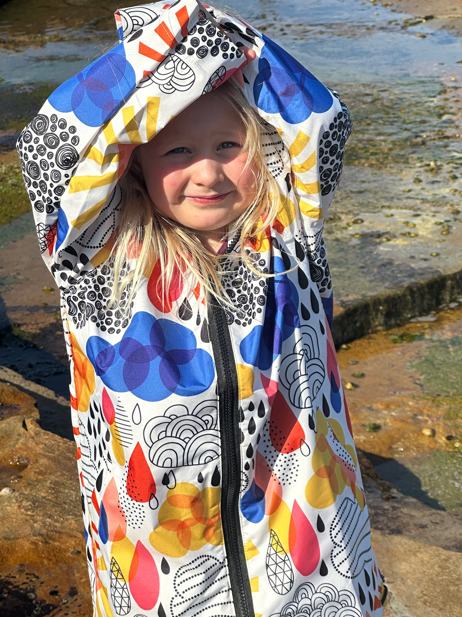Sun Always Shines Kids Raincoat - Water Resistant