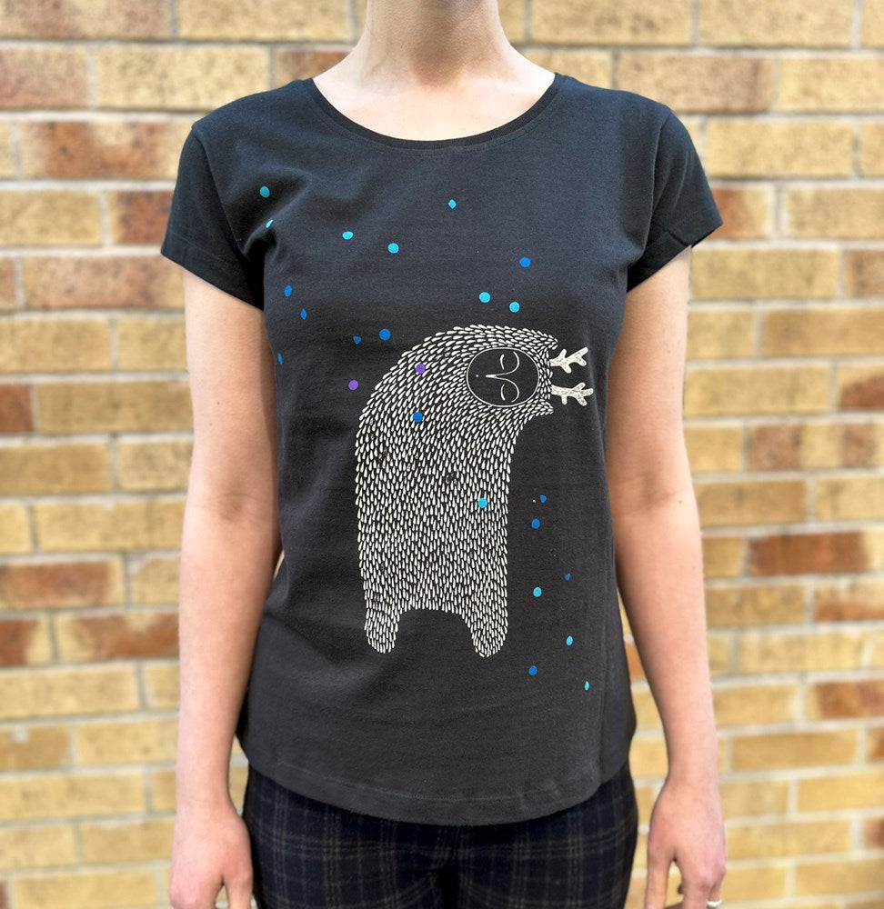 Szukza Charcoal Womens Tee