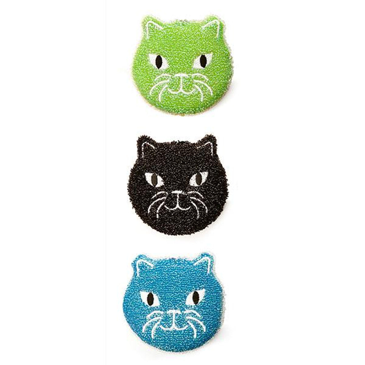 Kikkerland: Cat Sponges (Set of 3)