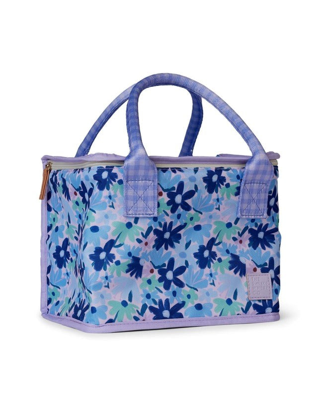 The Somewhere Co: Blue Meadow Lunch Bag