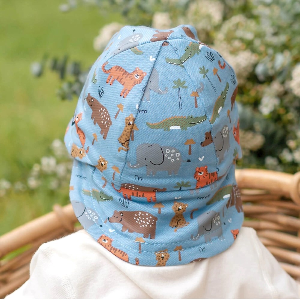 Bedhead: Legionnaire Flap Sun Hat - Safari