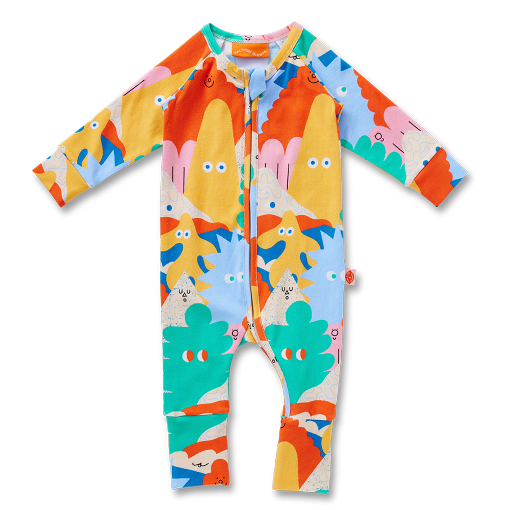 Halcyon Nights: Long Sleeve Romper Mount Wiggle