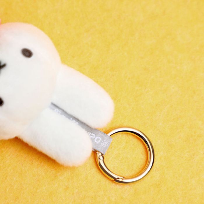 Miffy Keyring: Miffy With Strawberry