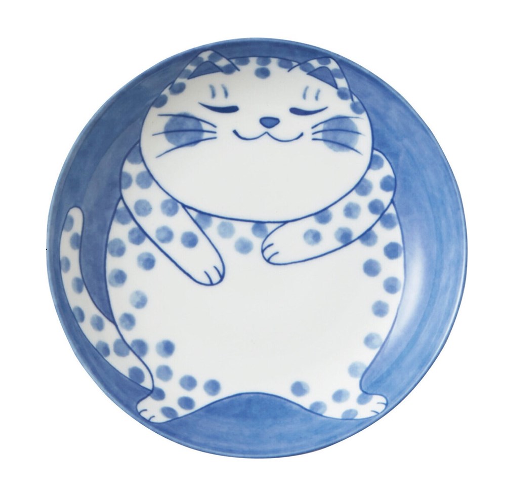 Spotty Cat Plate